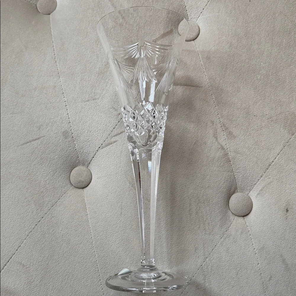 Waterford Crystal “Peace” Toasting champagne Flutes from Millennium Collection